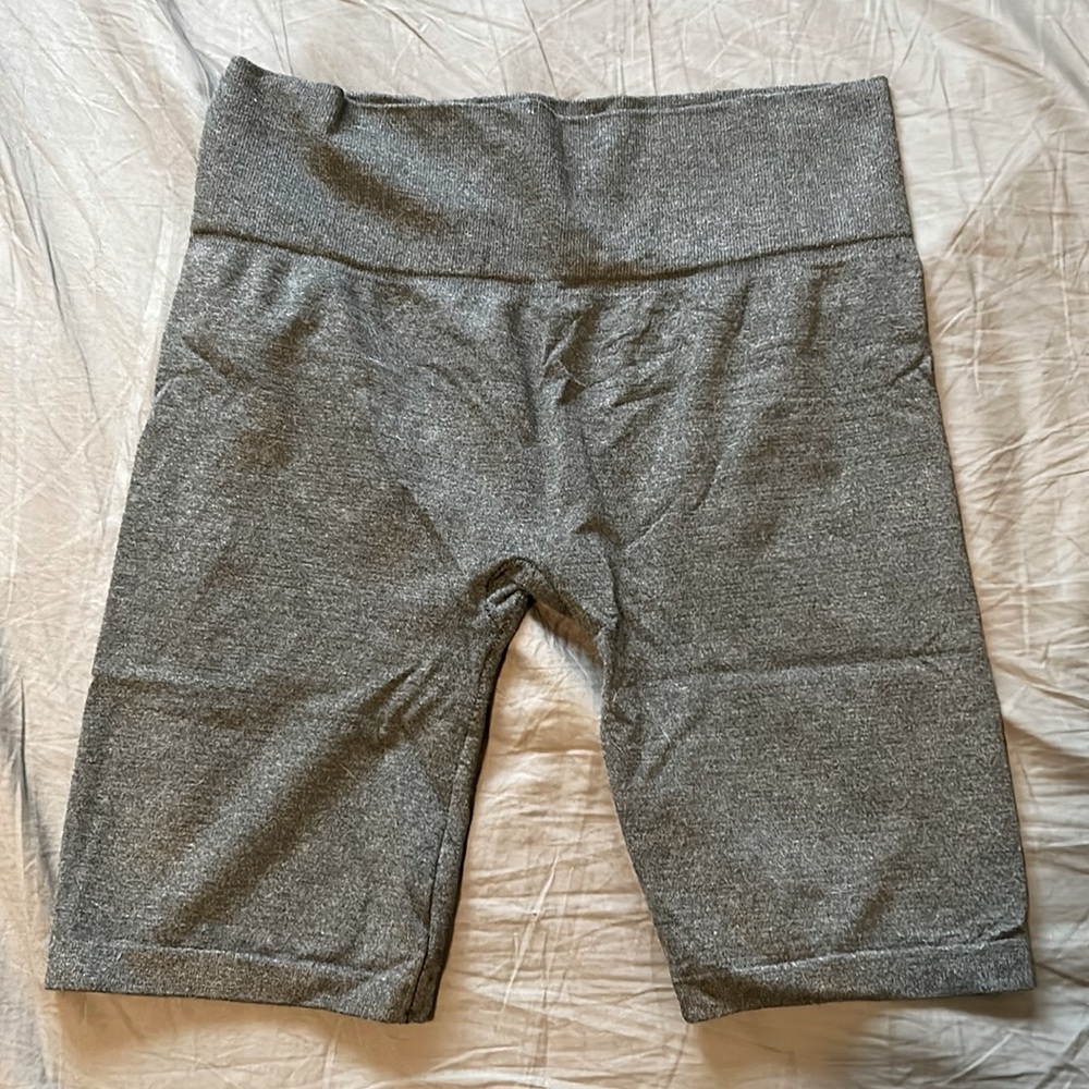 Grey Slimming Bike Shorts